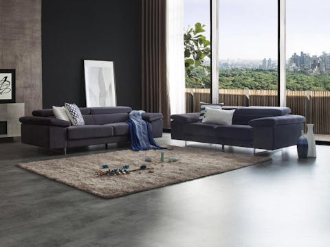 Boston Fabric Sofa Suite 3 + 2