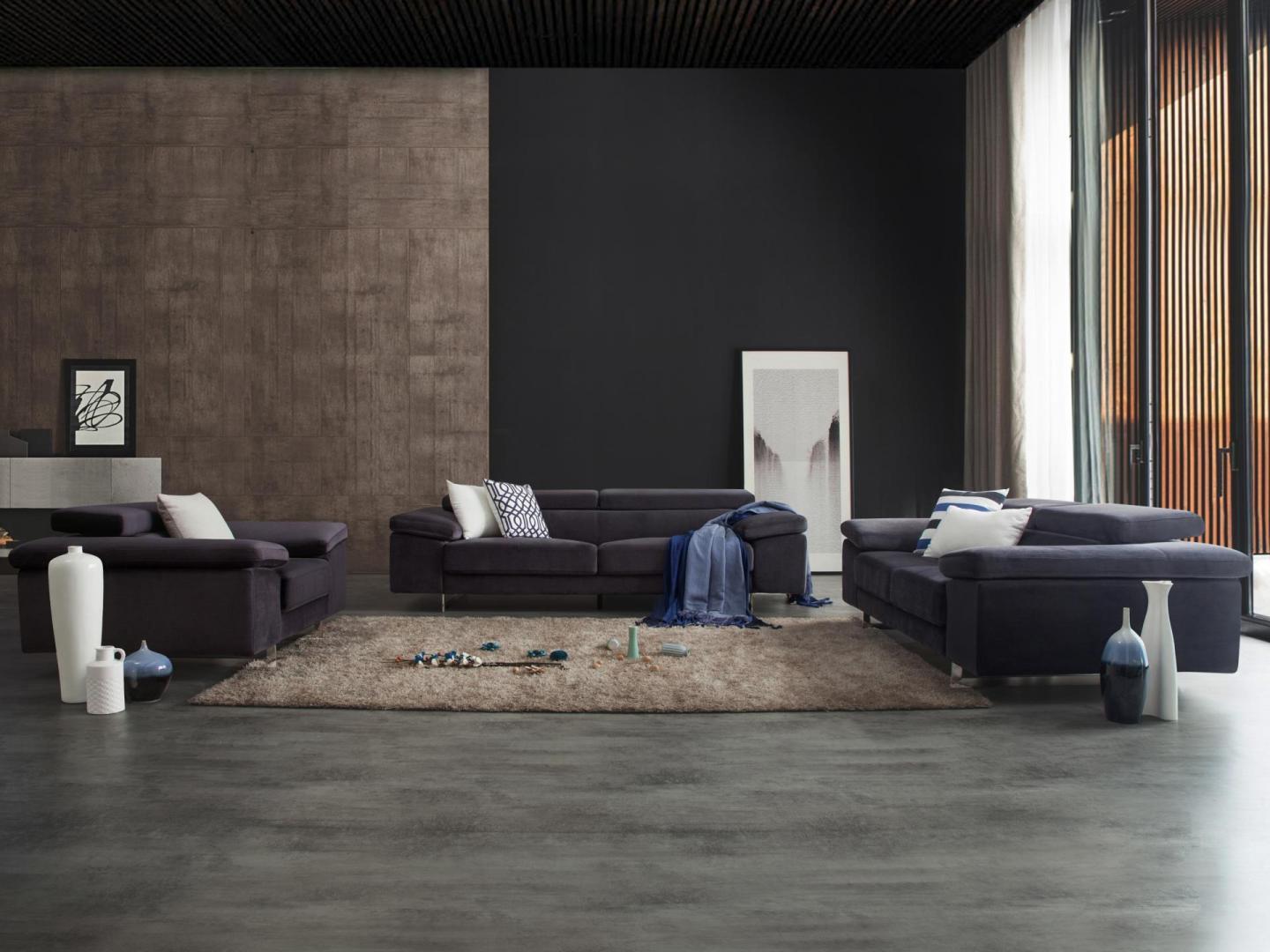 Boston Fabric Sofa Suite 3 + 2 + 1 3