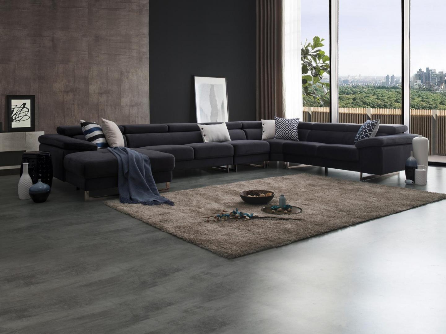 Boston Fabric Modular Lounge Option B