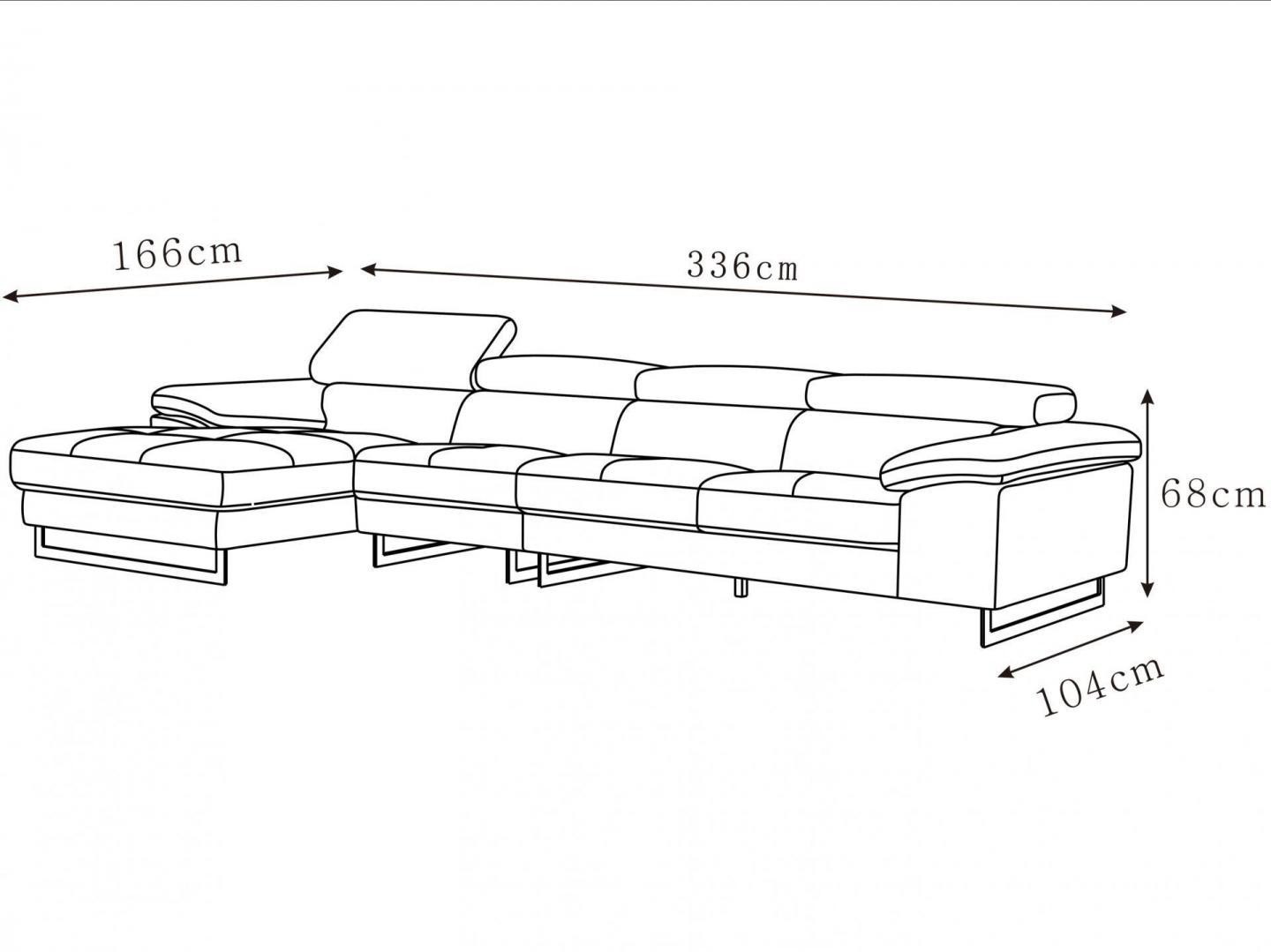 Boston Fabric Chaise Lounge Option C