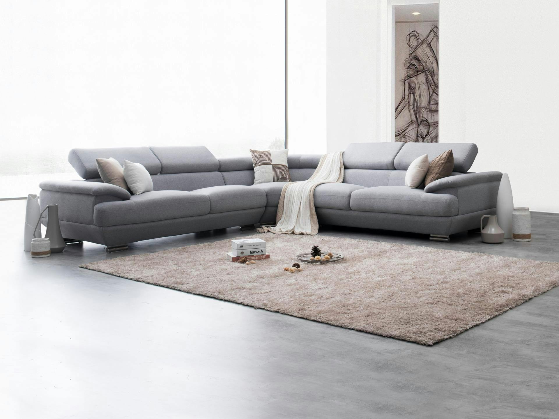 Lexington Fabric Corner Lounge Option A