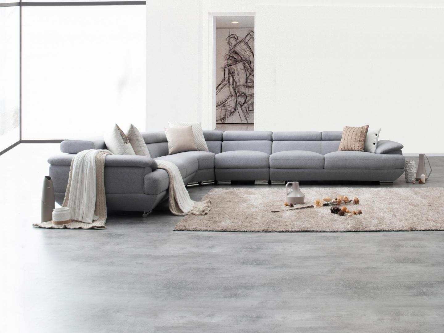 Lexington Fabric Corner Lounge Option B