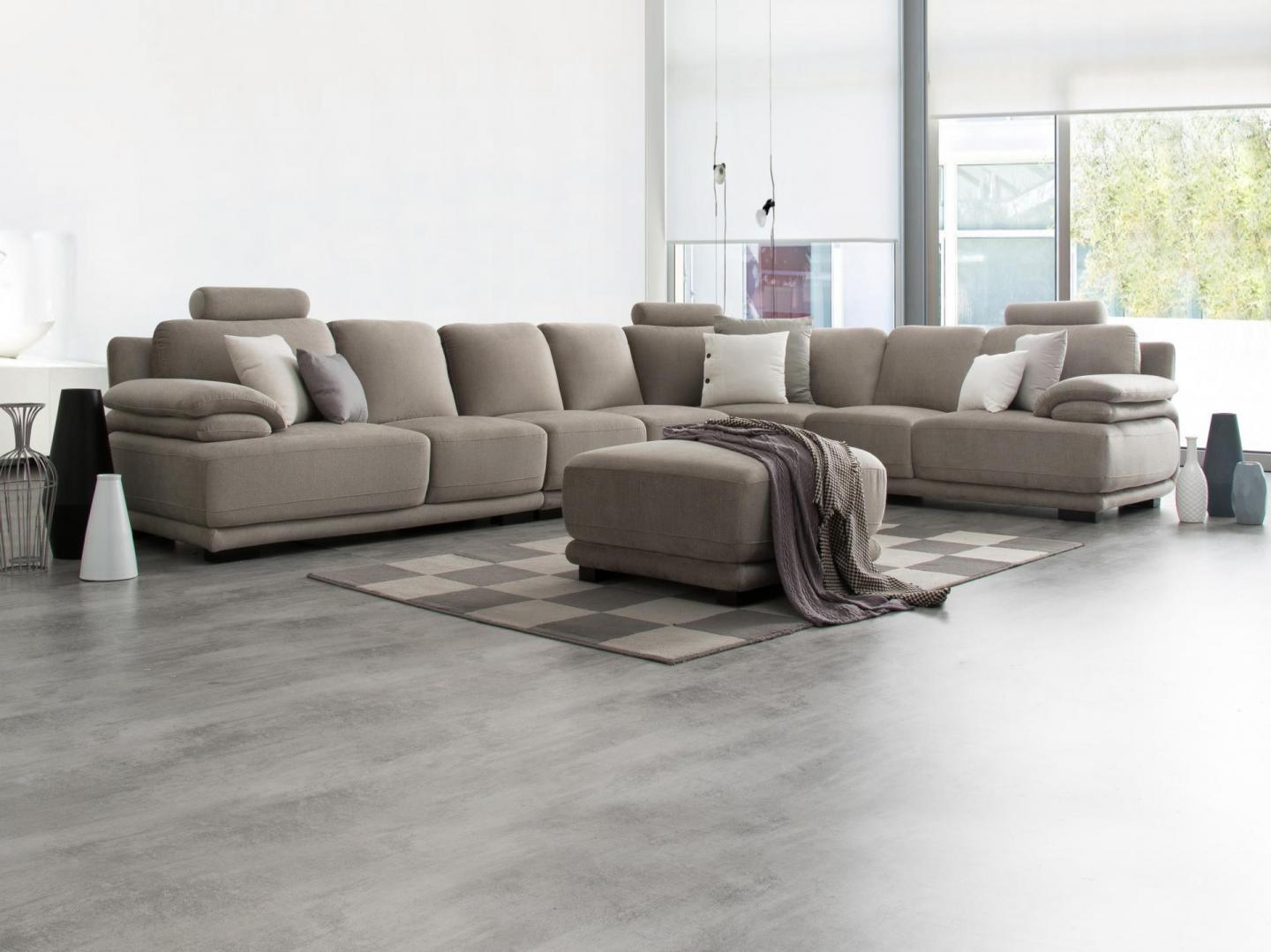 Juliet Fabric Corner Lounge Option C