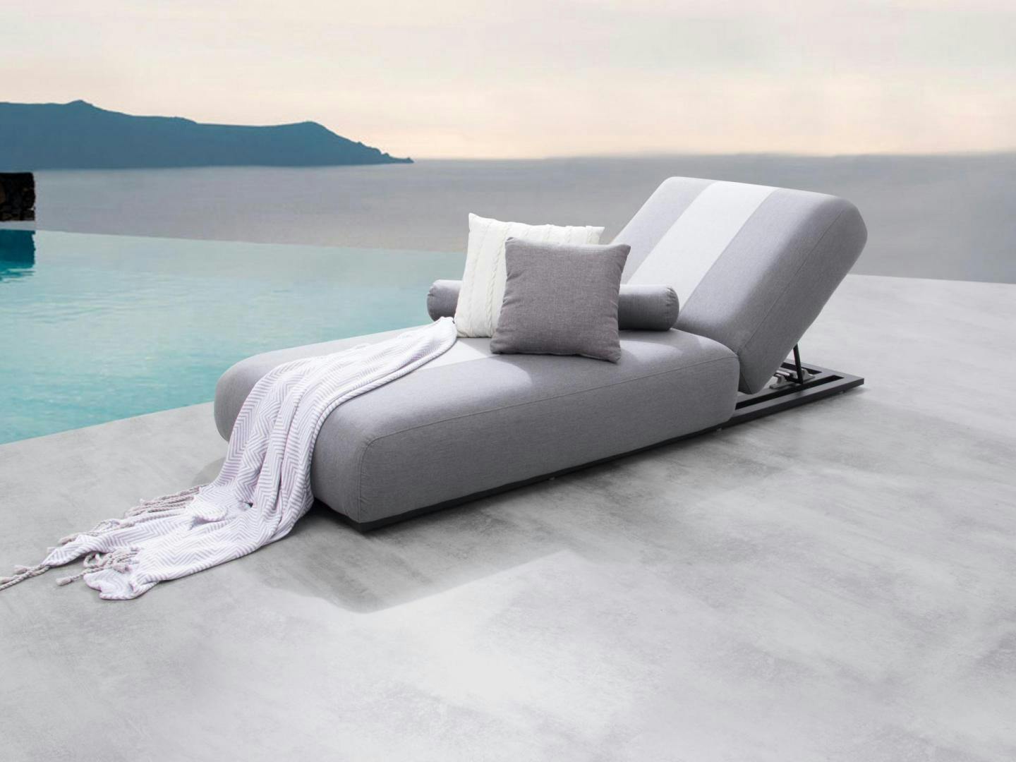 Joy Outdoor Fabric Sun Lounge