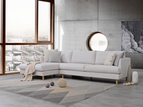 Stellar Fabric Chaise Lounge Option B 3