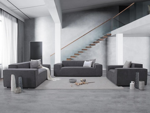 Orion Fabric Sofa Suite 3 + 2 + 1 1