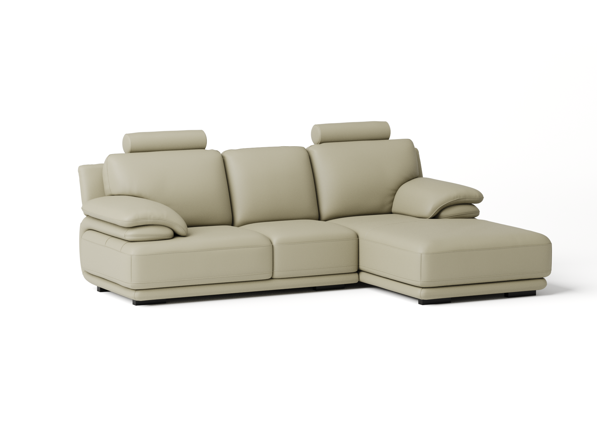 Juliet Leather Chaise Lounge Option A 4