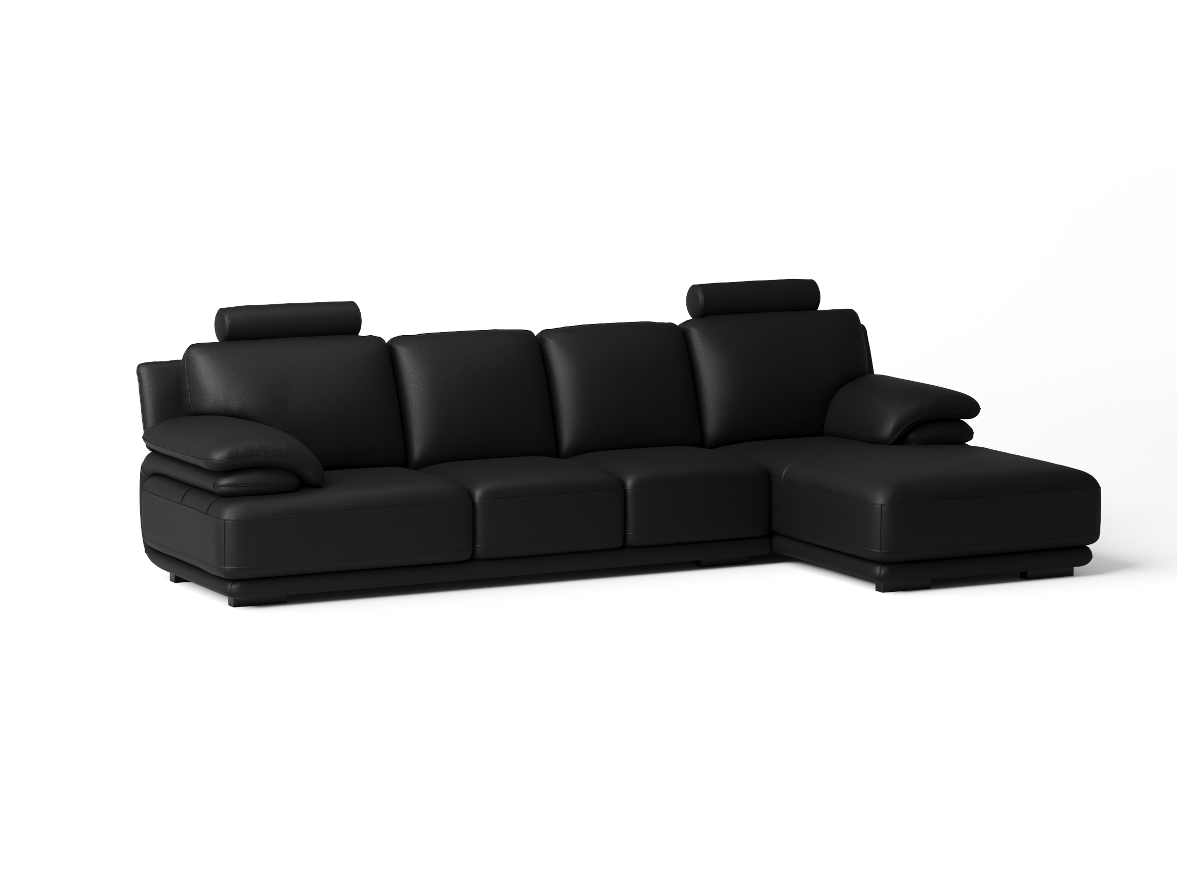 Juliet Leather Chaise Lounge Option C 3