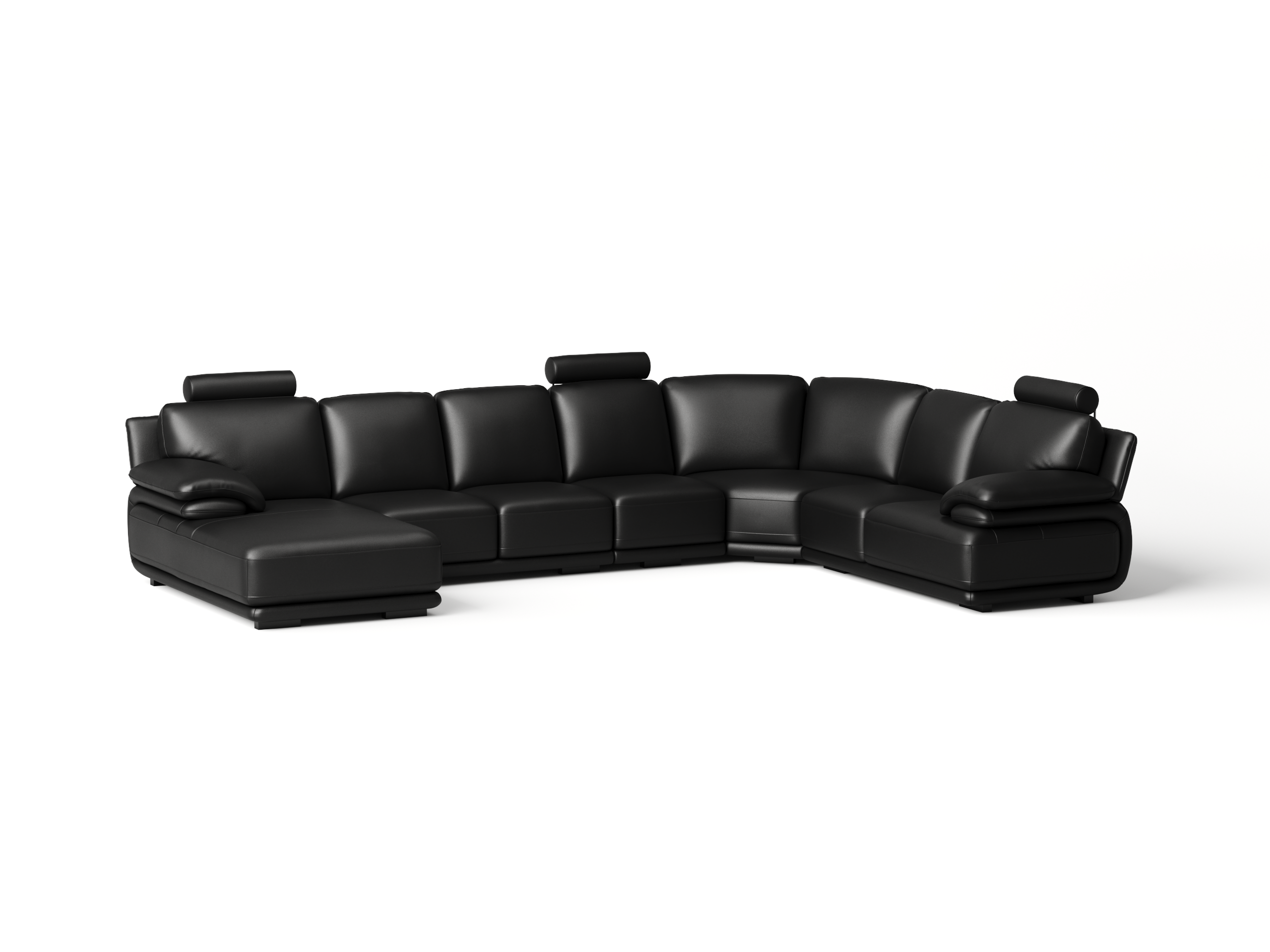 Juliet Leather Modular Lounge Option B 3