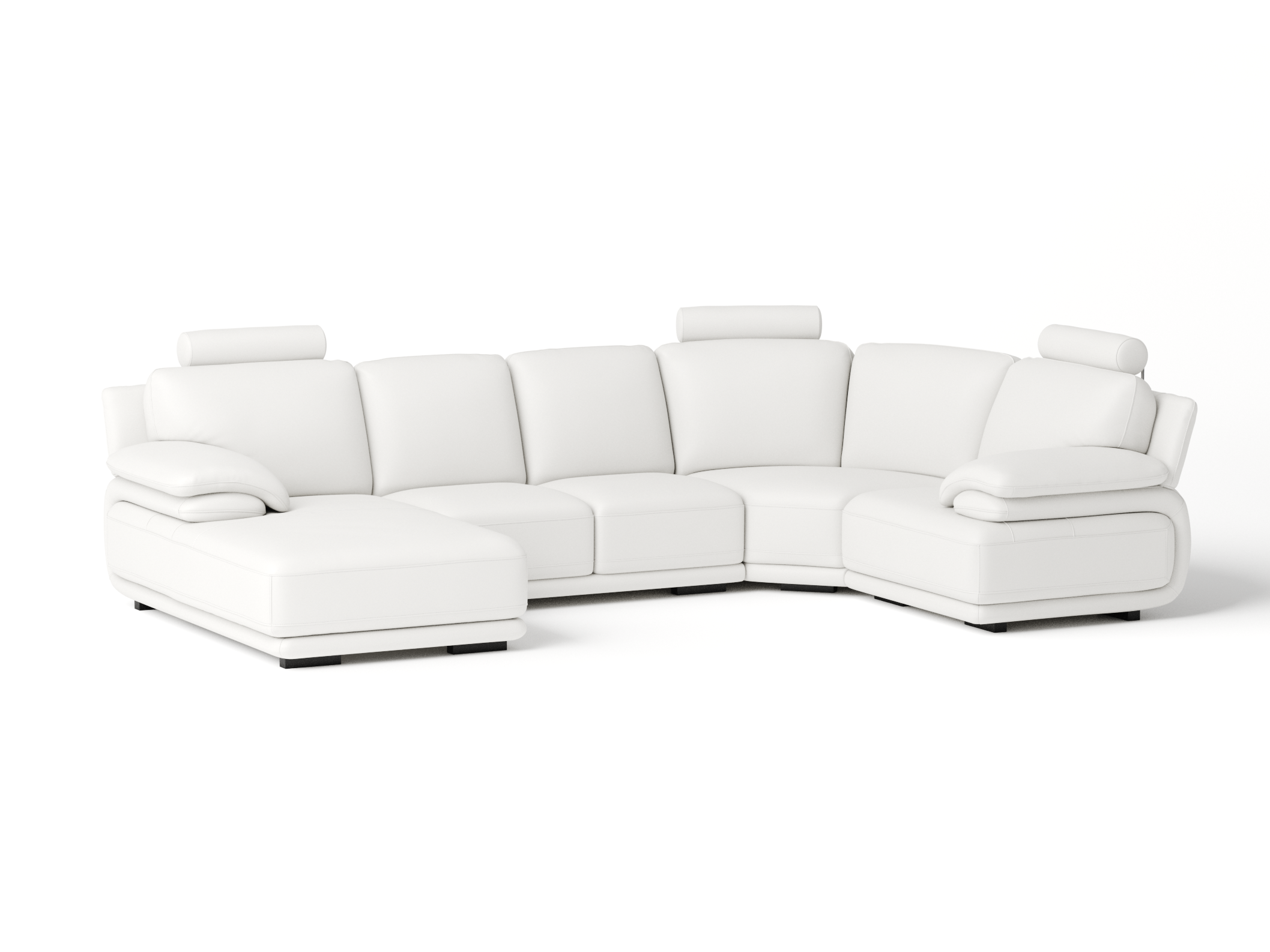 Juliet Leather Modular Lounge Option C 4