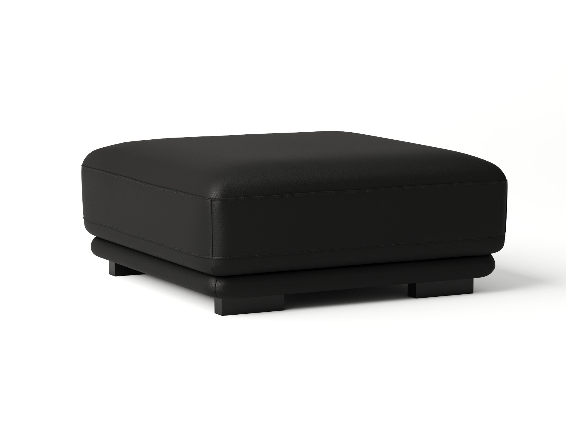 Juliet Leather Ottoman 100x100x45 3