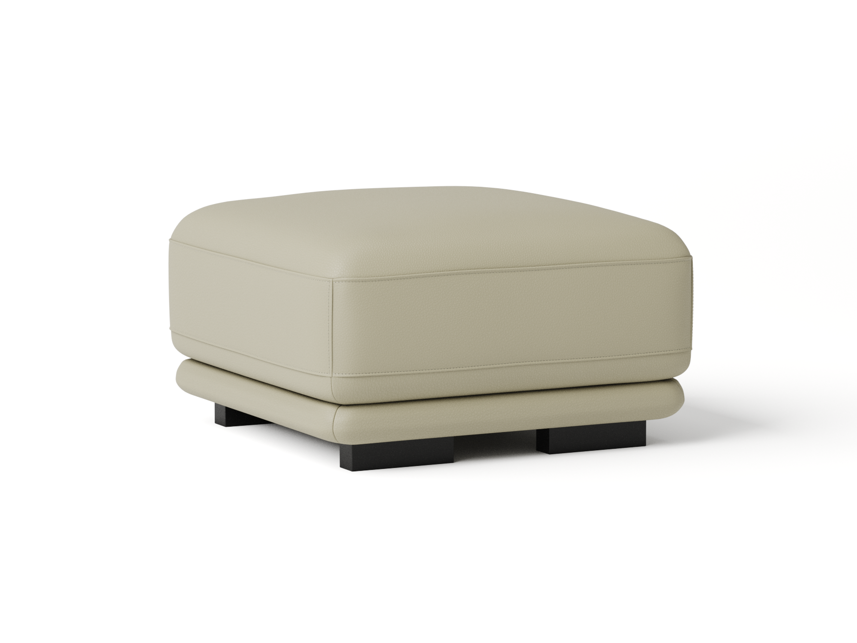 Juliet Leather Ottoman 75x75x45 3