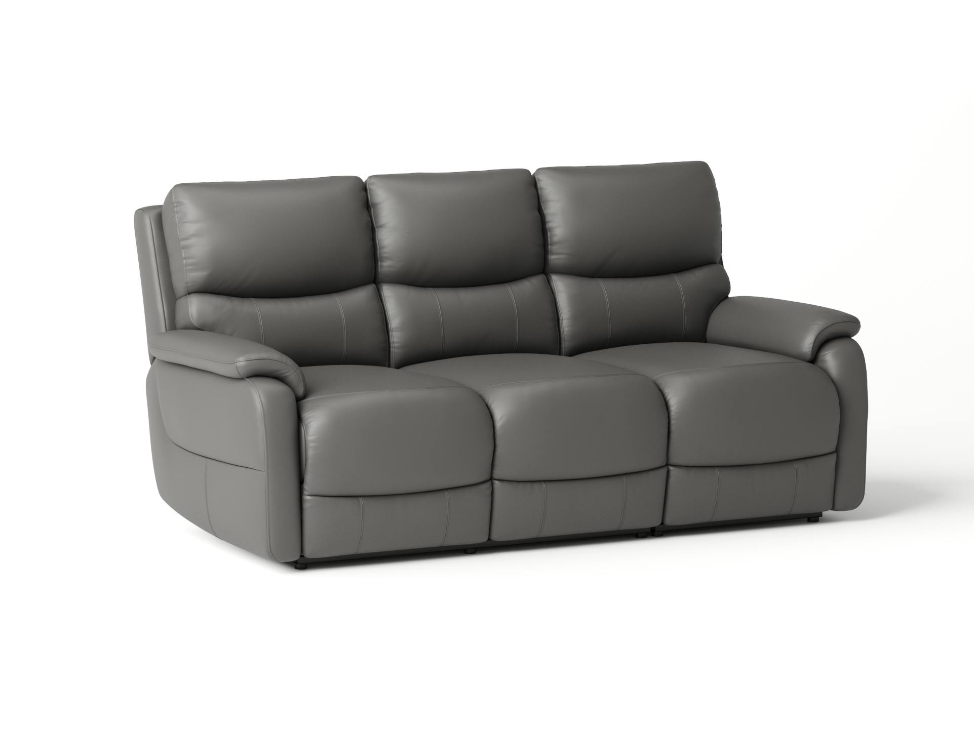 Kelsea Leather Three Seater Sofa