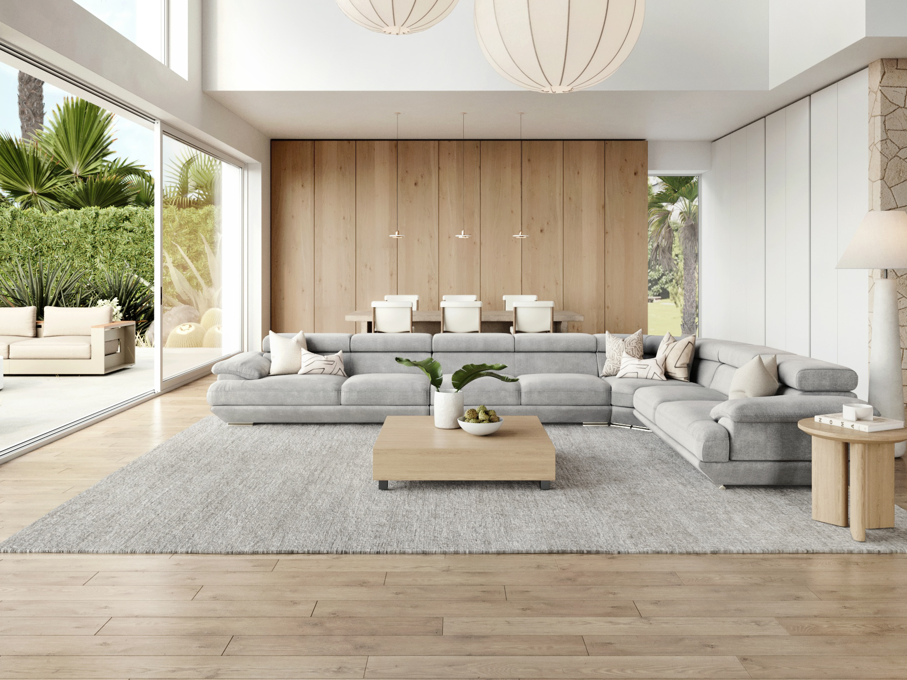 Lexington Fabric Corner Lounge Option C 5