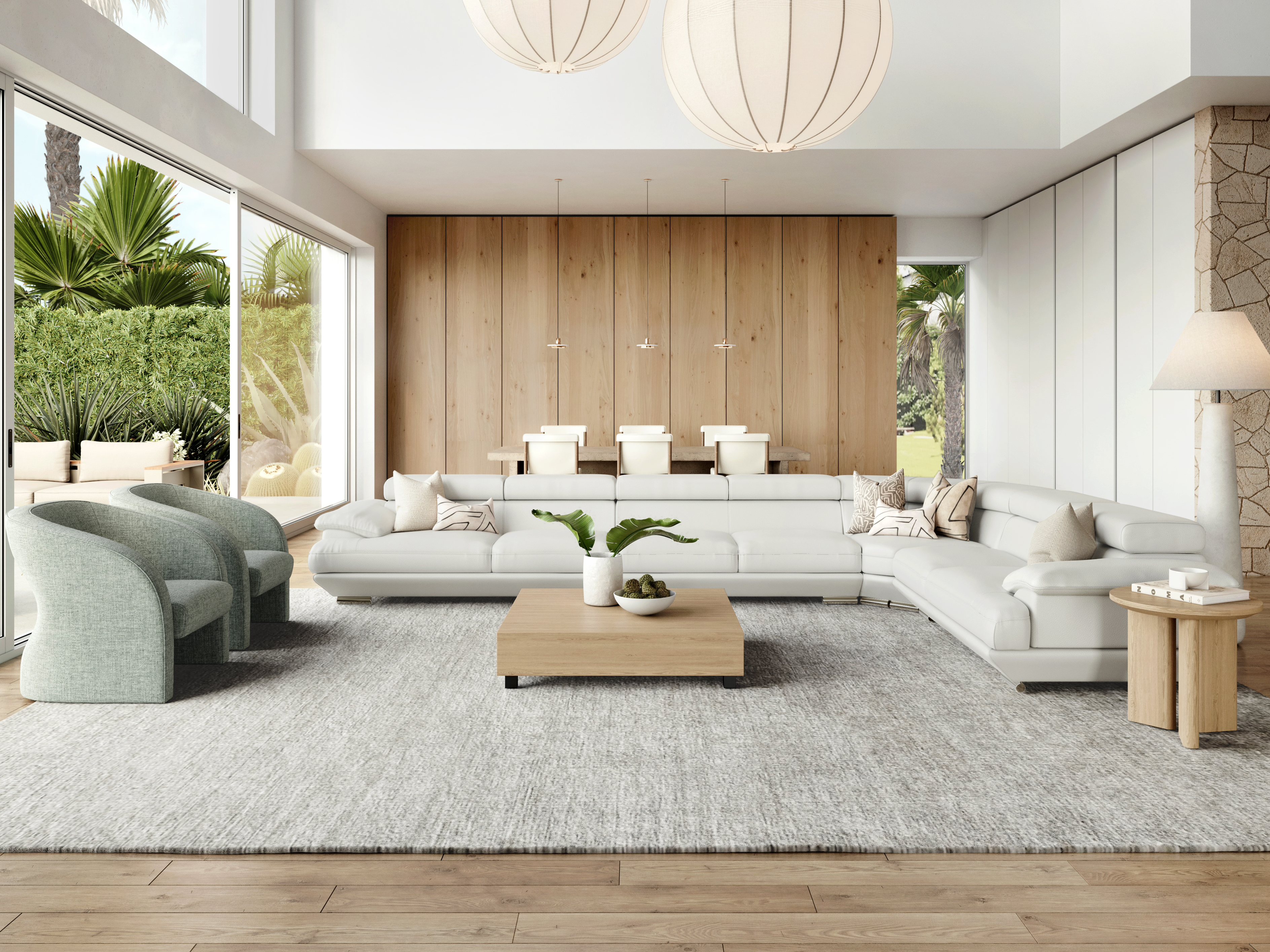 Lexington Leather Corner Lounge Option C 2