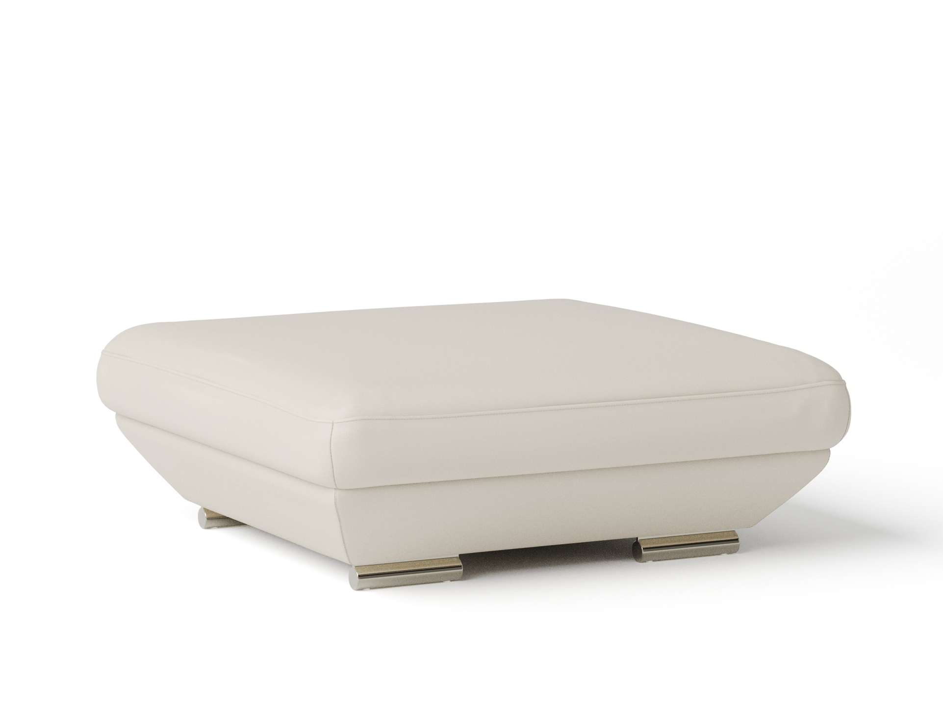 Lexington Leather Ottoman 100x100x45 5