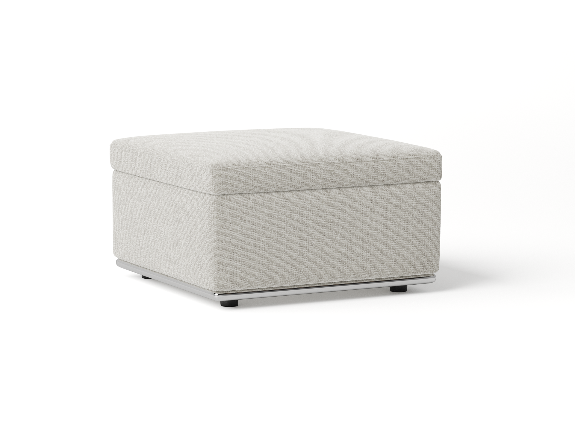 Lorenzo Fabric Ottoman With Storage 1