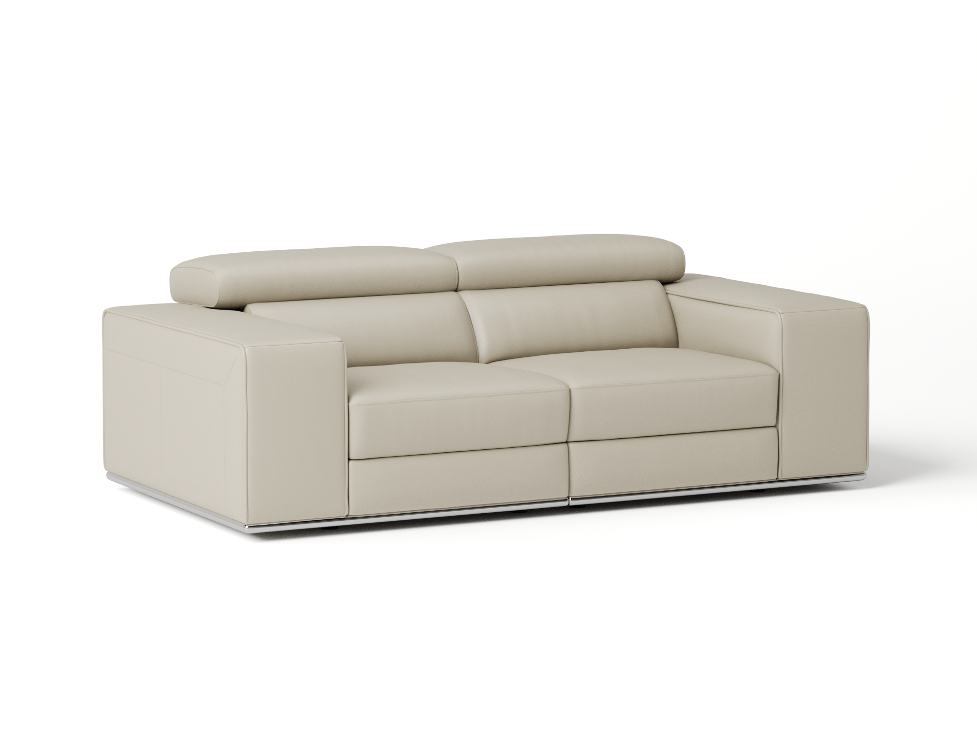 Lorenzo Leather Two Seat Sofa 5
