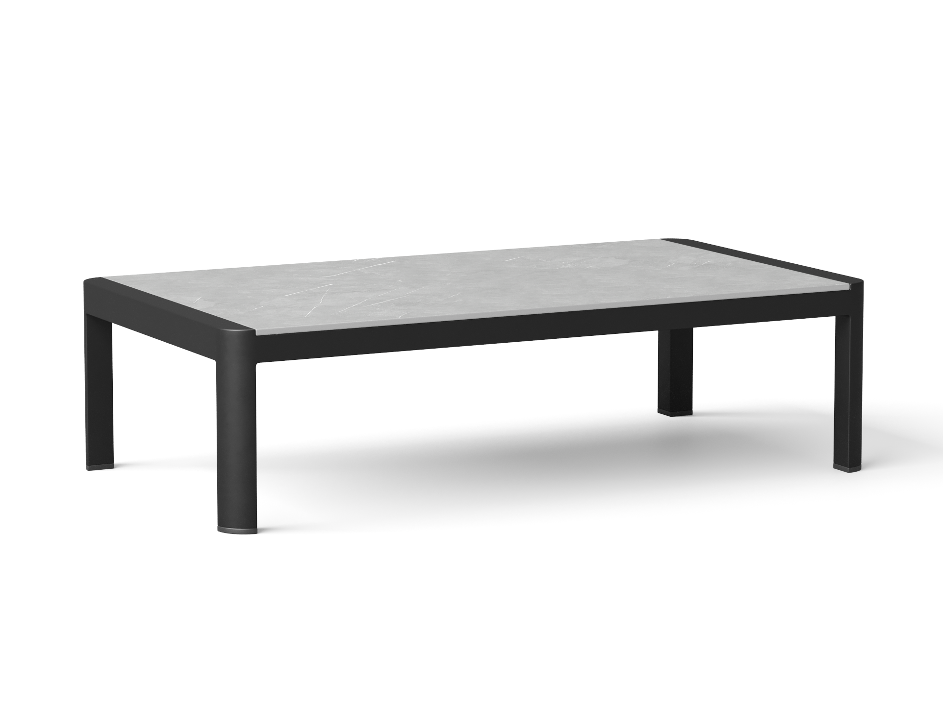 Manly Black Outdoor Coffee Table 5