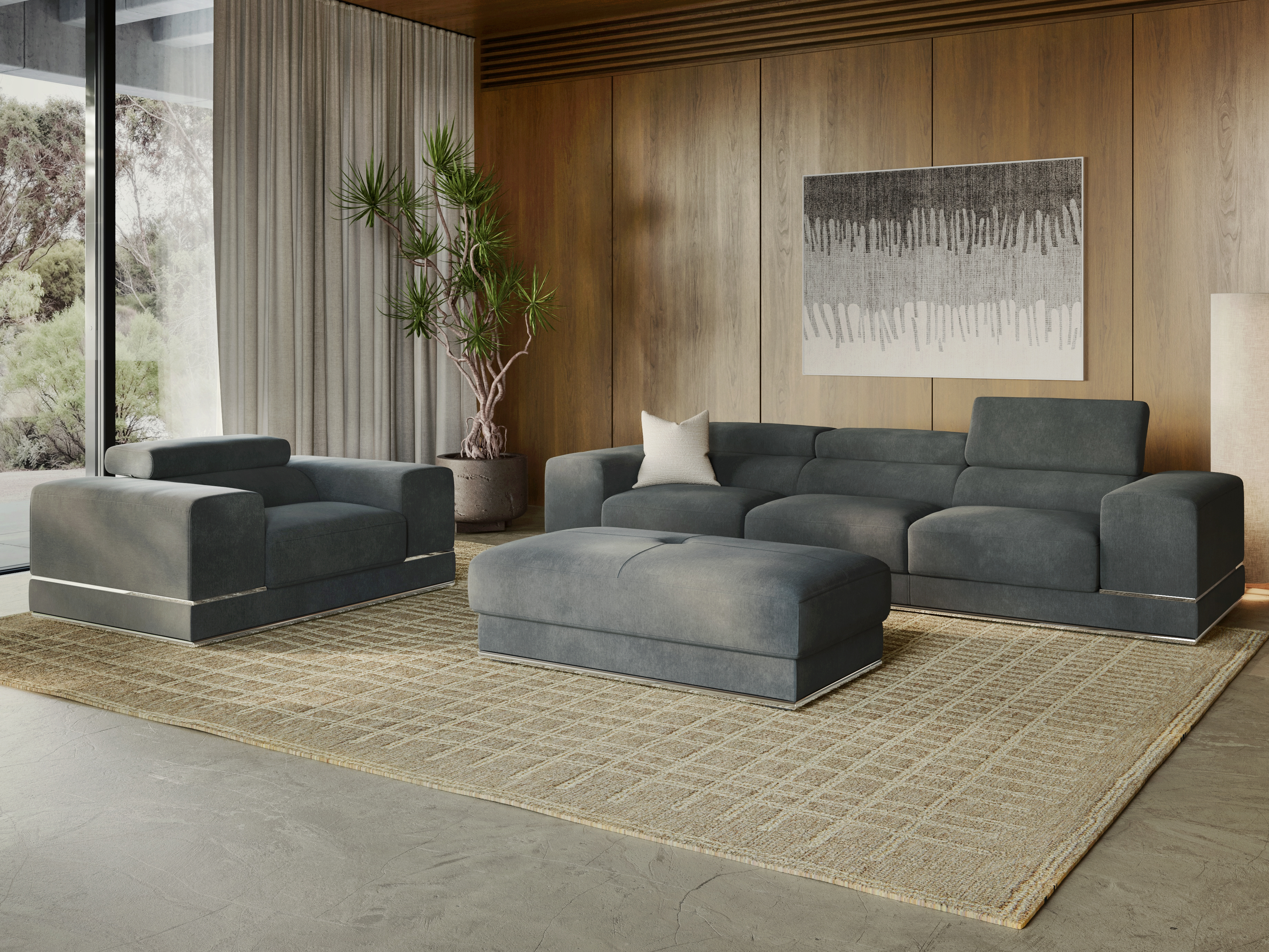 Napoleon Fabric Armchair 2