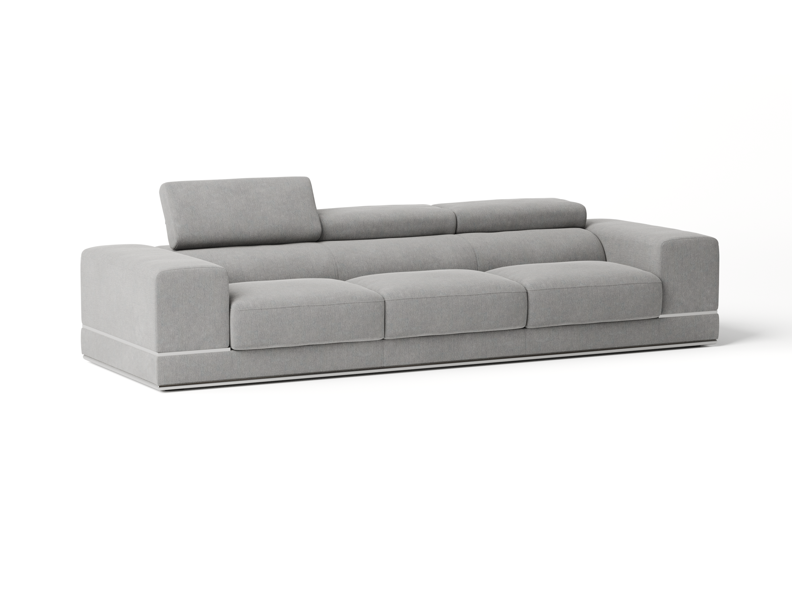 Napoleon Fabric Three Seat Sofa 10