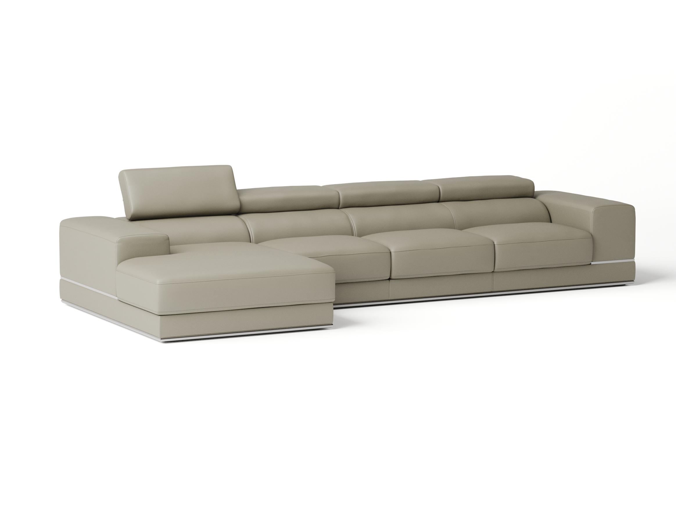 Napoleon Leather Chaise Lounge Option B 4