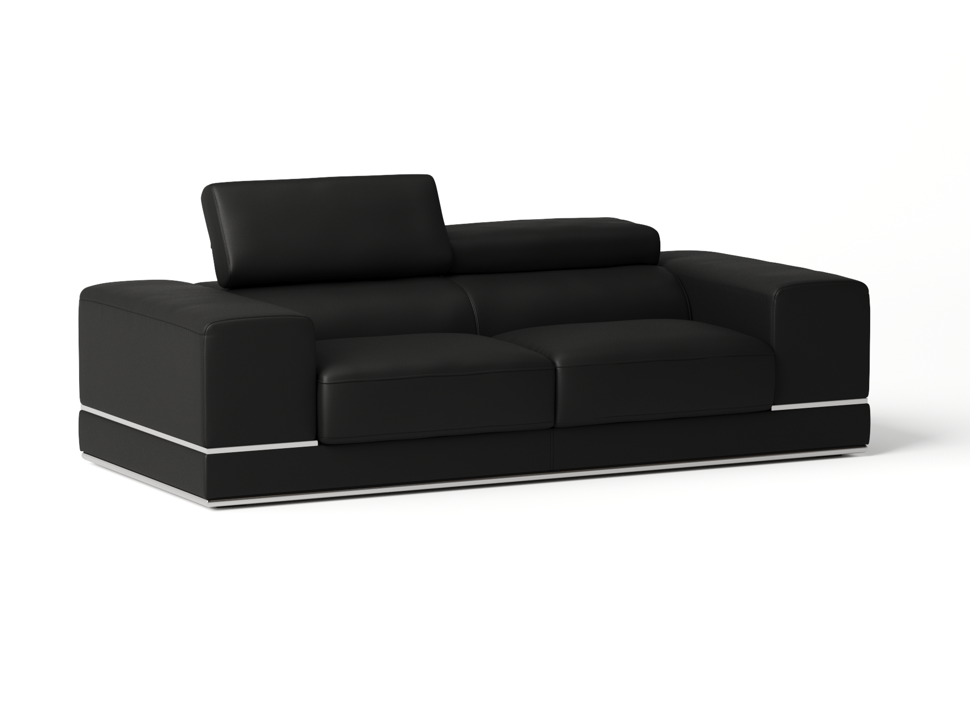 Napoleon Leather Two Seat Sofa 5