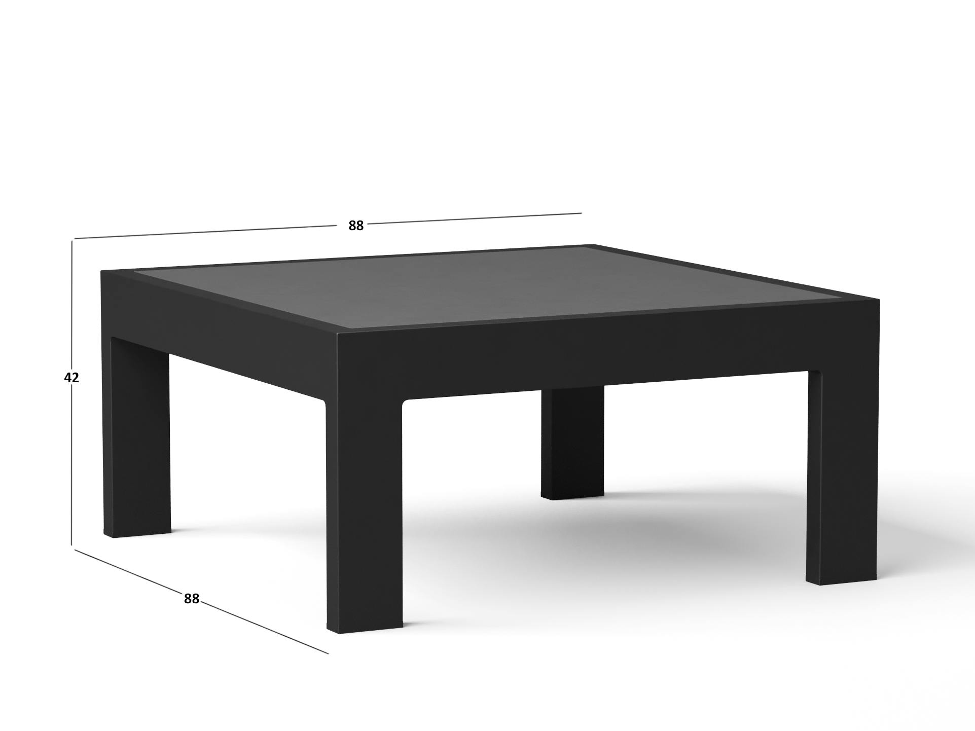 New Noosa Black Outdoor Coffee Table