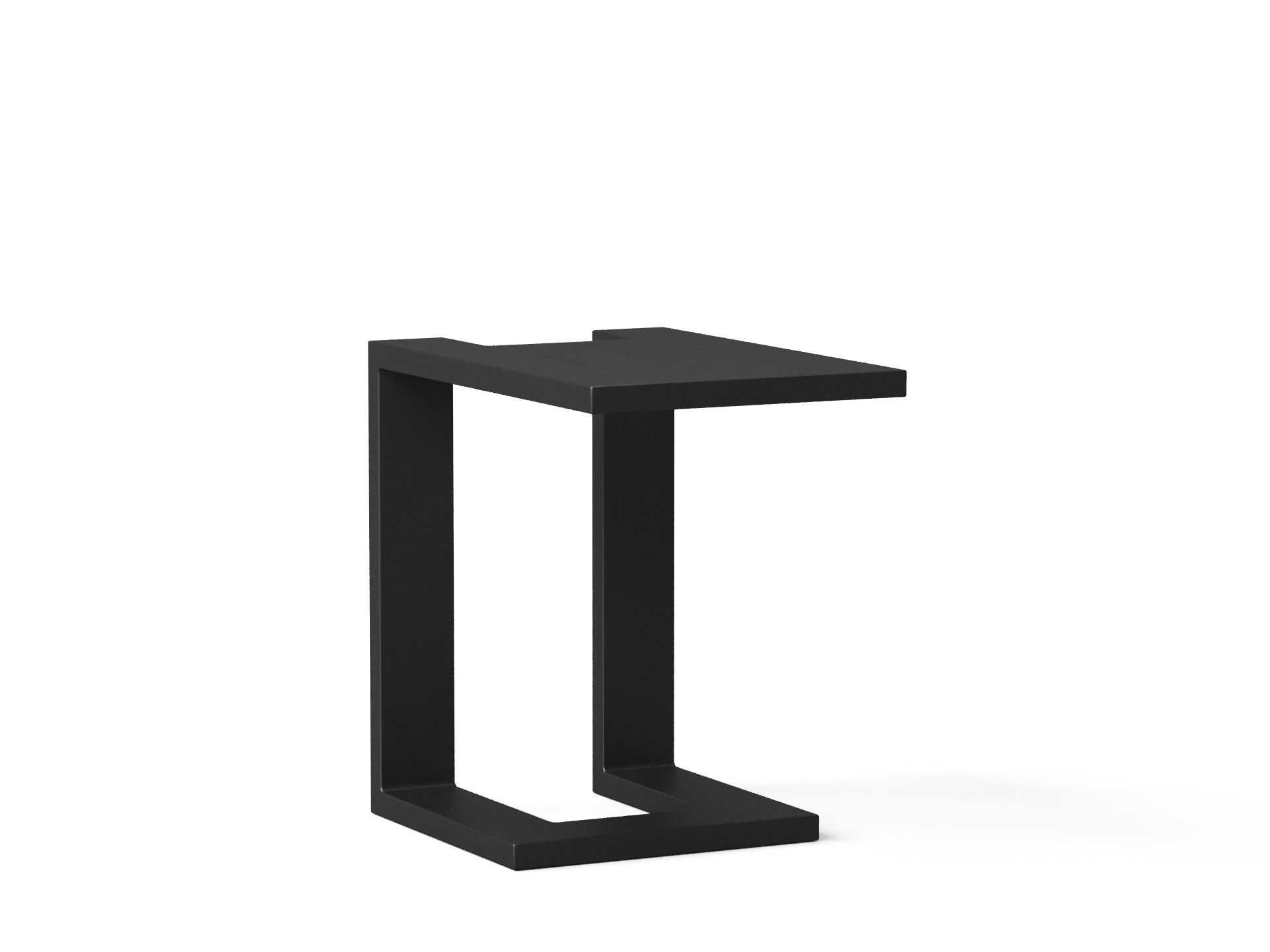 New Noosa Black Outdoor Aluminium Side Table 3