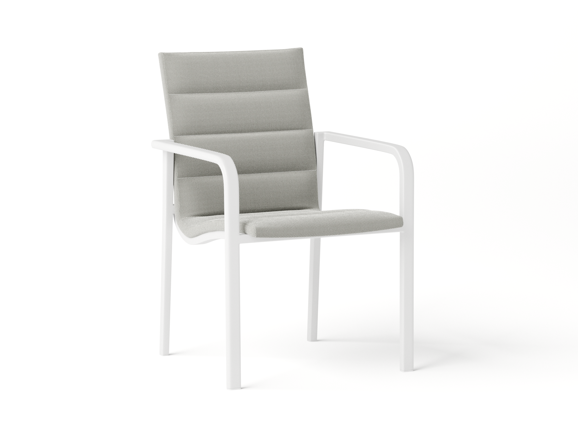 Santa Monica White Outdoor Dining Chair - Set Of Two 4