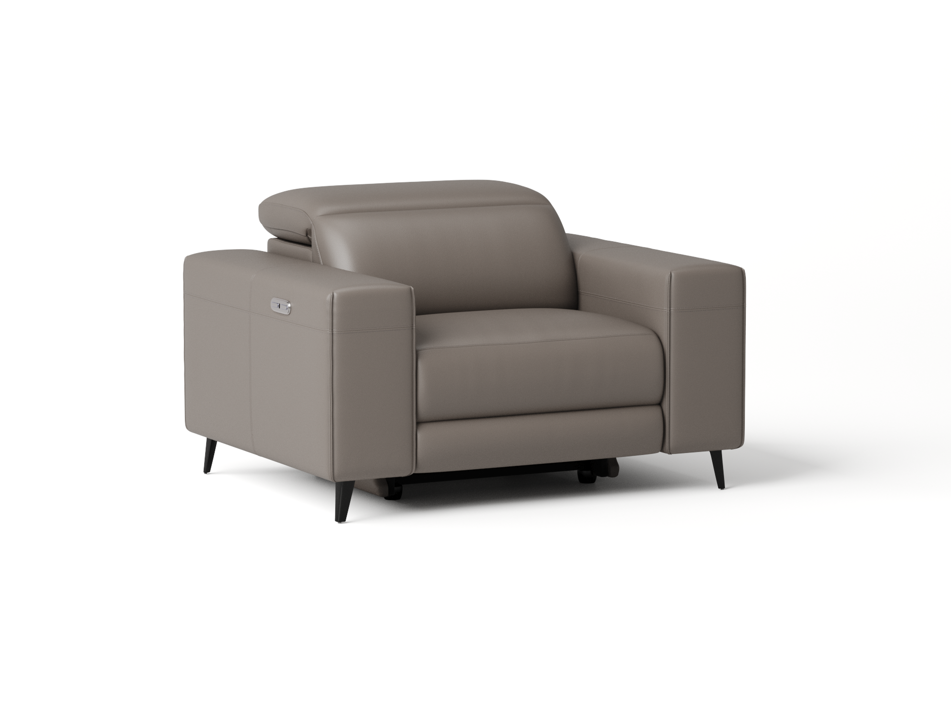 Stirling Leather Recliner Armchair 4