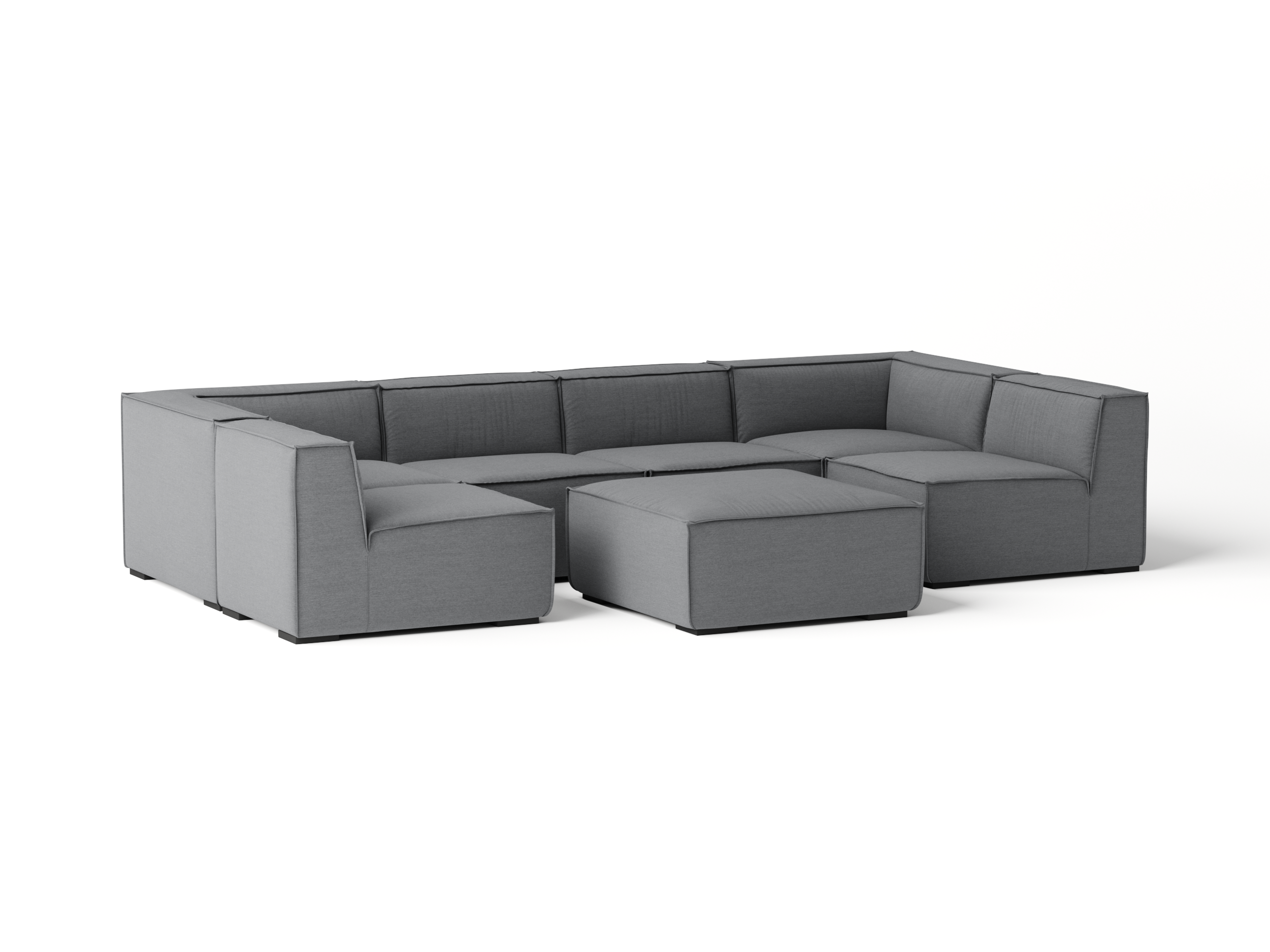 Toft Seven Ways Outdoor Fabric Lounge System 19