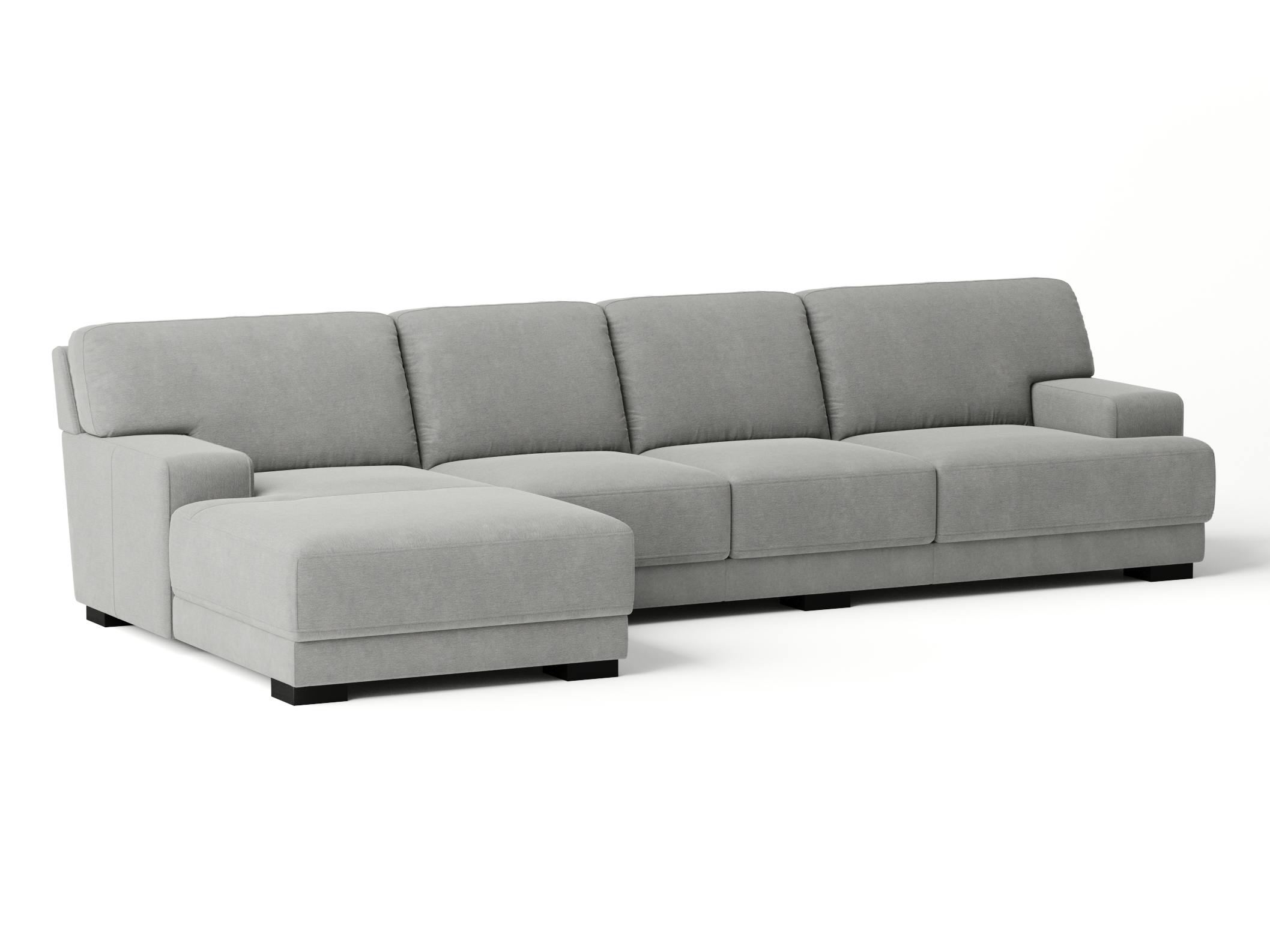 Volante Fabric Chaise Lounge Option C