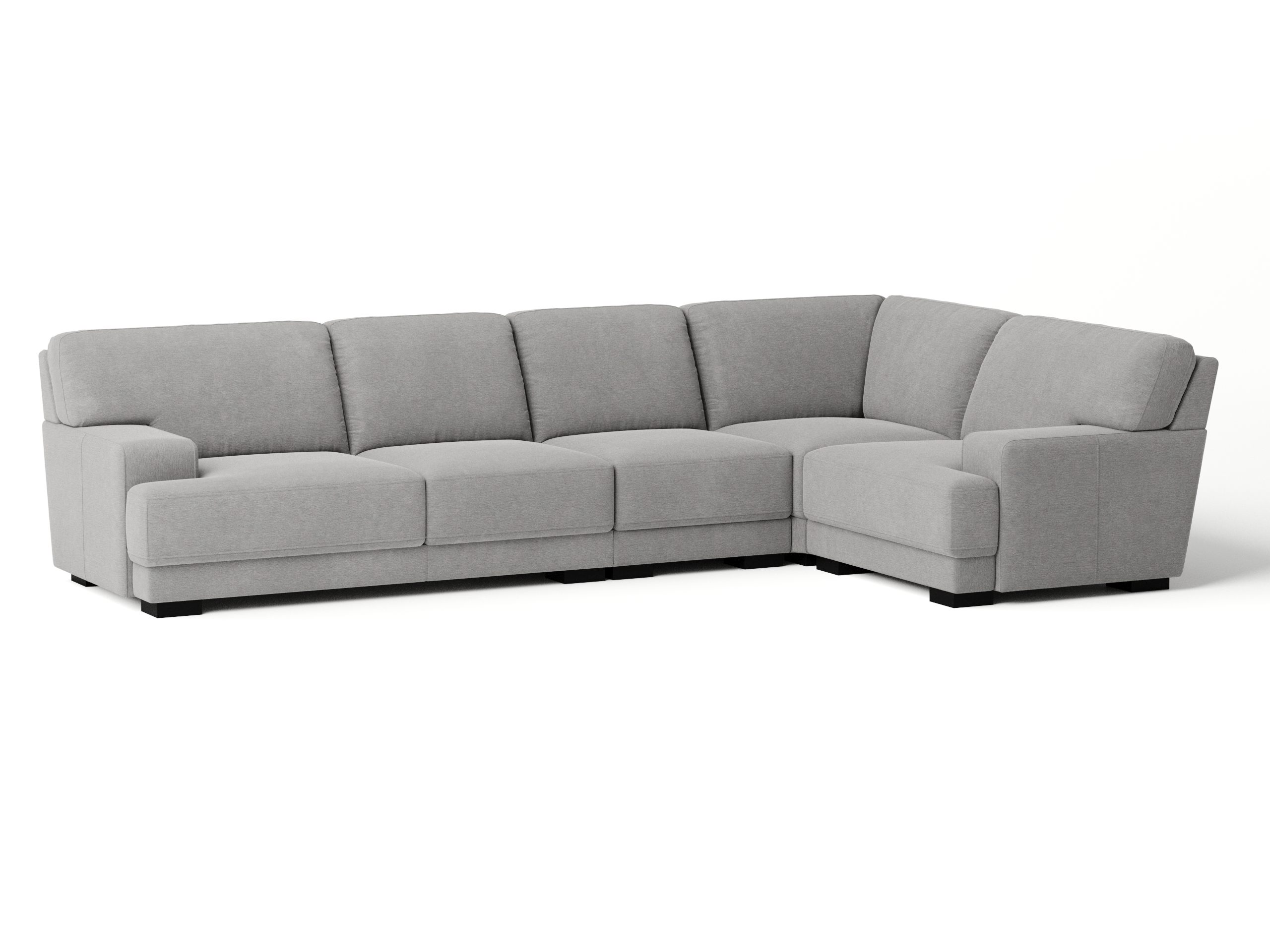 Volante Fabric Corner Lounge Option F