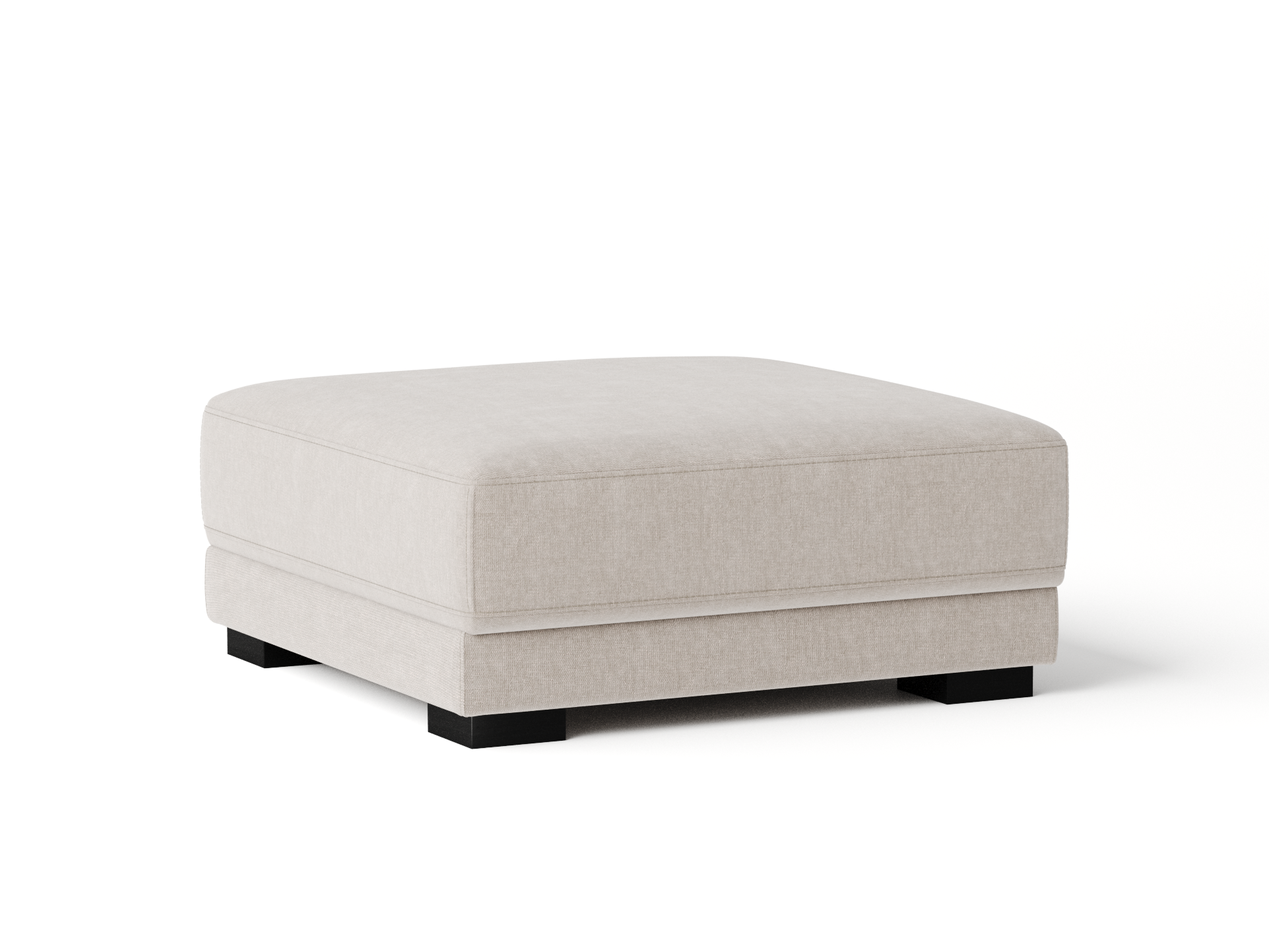 Volante Fabric Ottoman 100x100x45 3
