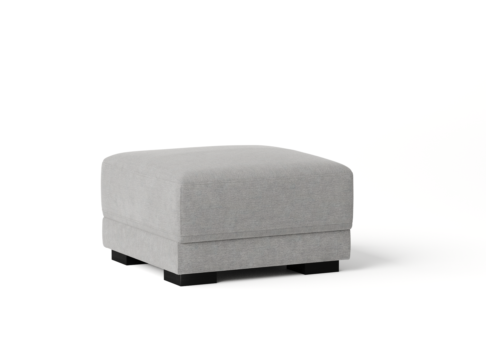 Volante Fabric Ottoman 75x75x45 2