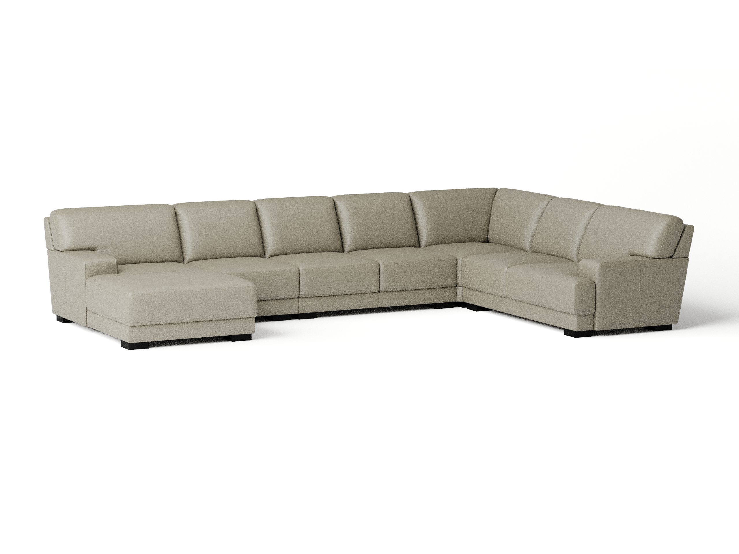 Volante Leather Modular Lounge Option B 5