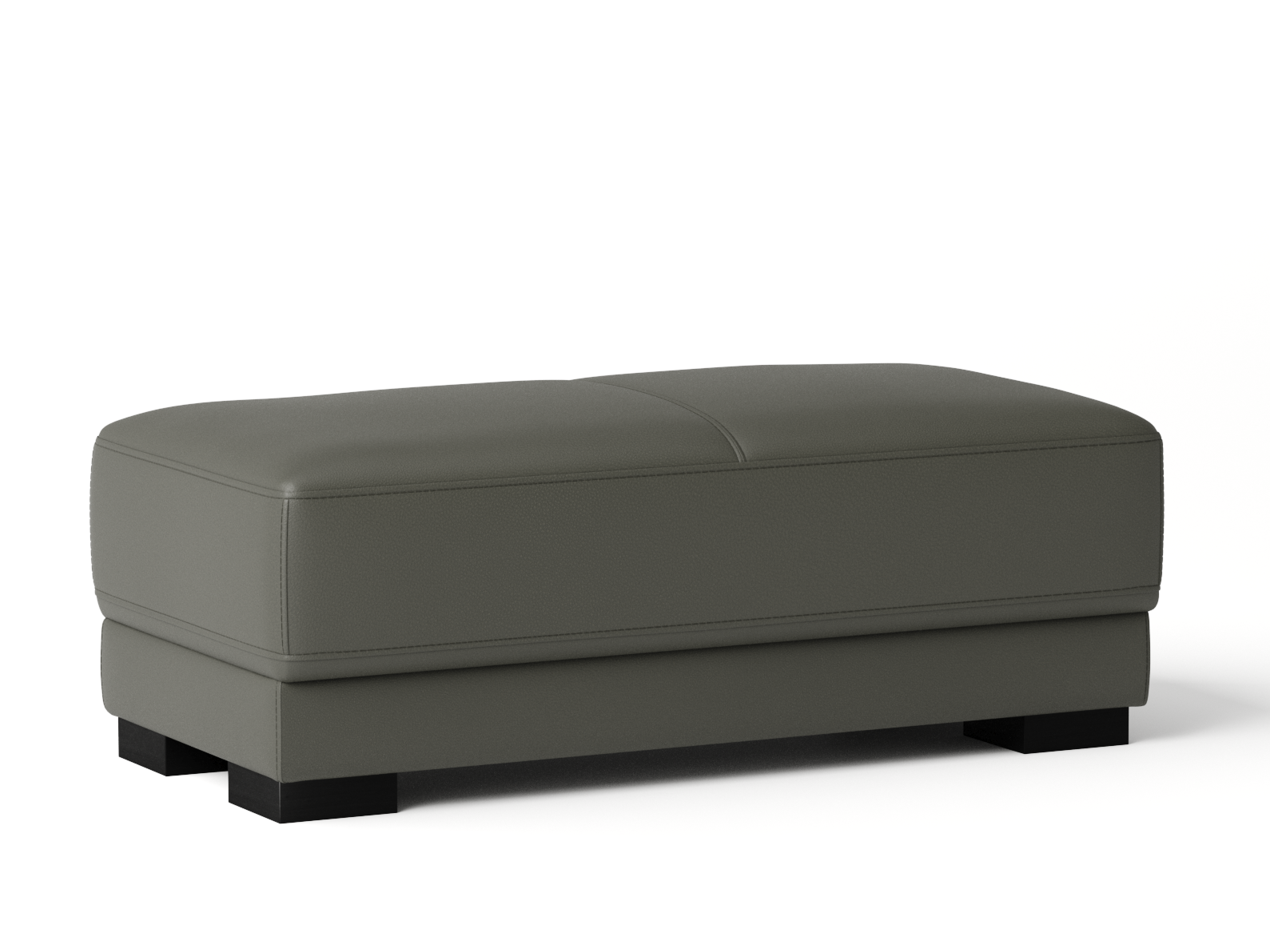 Volante Leather Ottoman 60x120x45