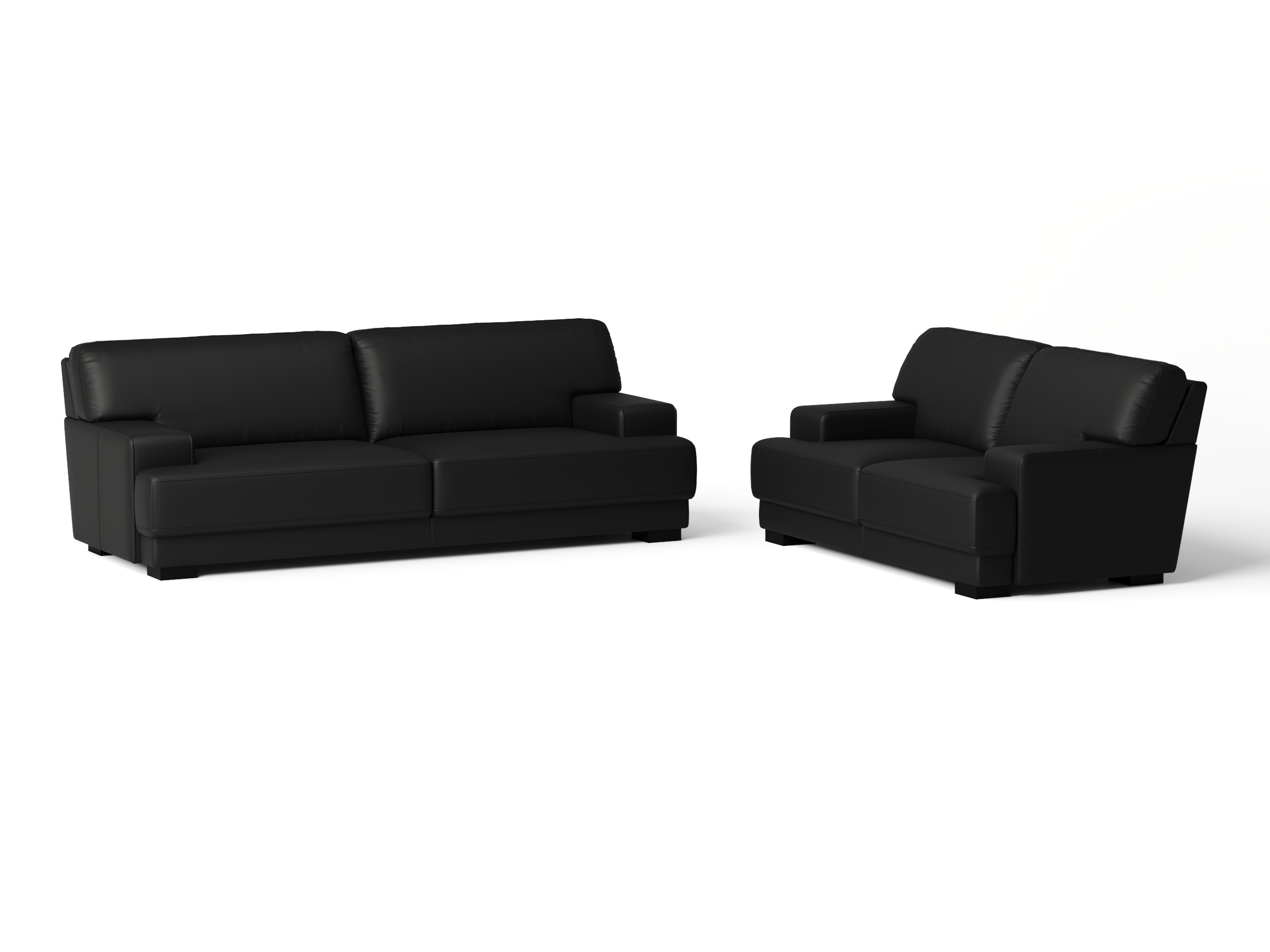Volante Leather Sofa Suite 3 + 2 7
