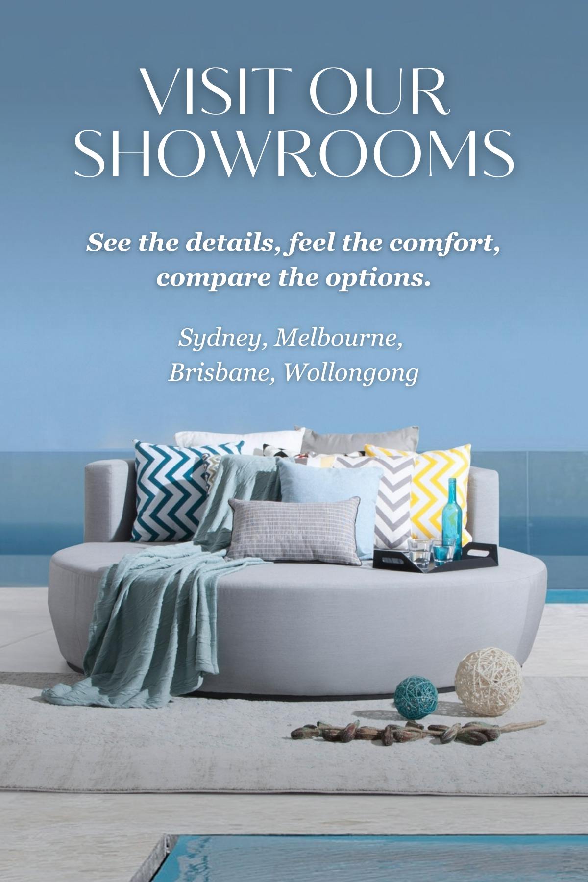 New Noosa Black Outdoor Fabric Sun Lounge Set