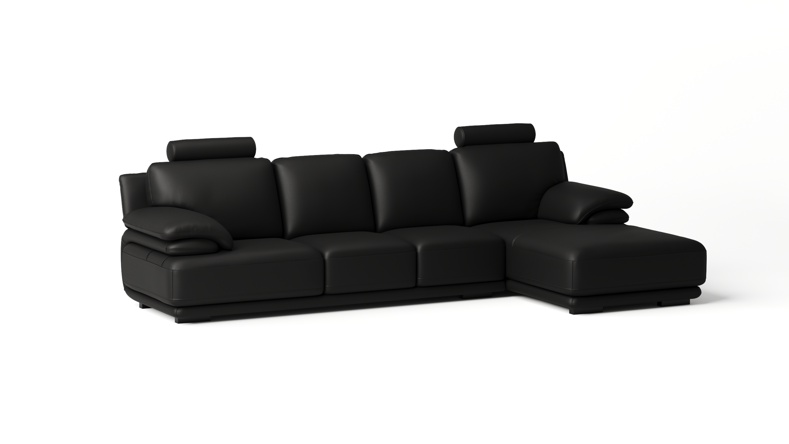 Juliet Leather Chaise Lounge Option C