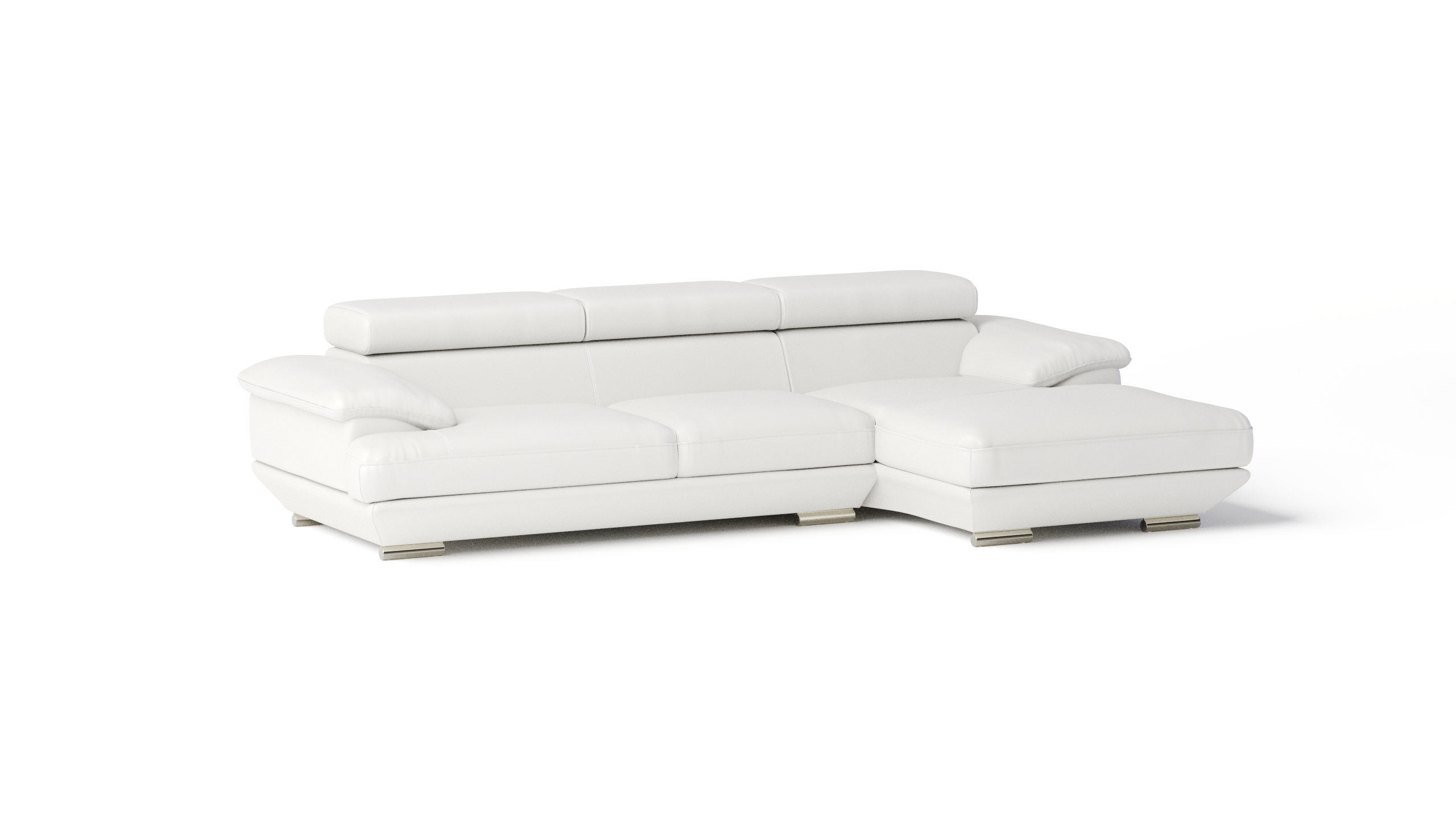 Lexington Leather Chaise Lounge Option A