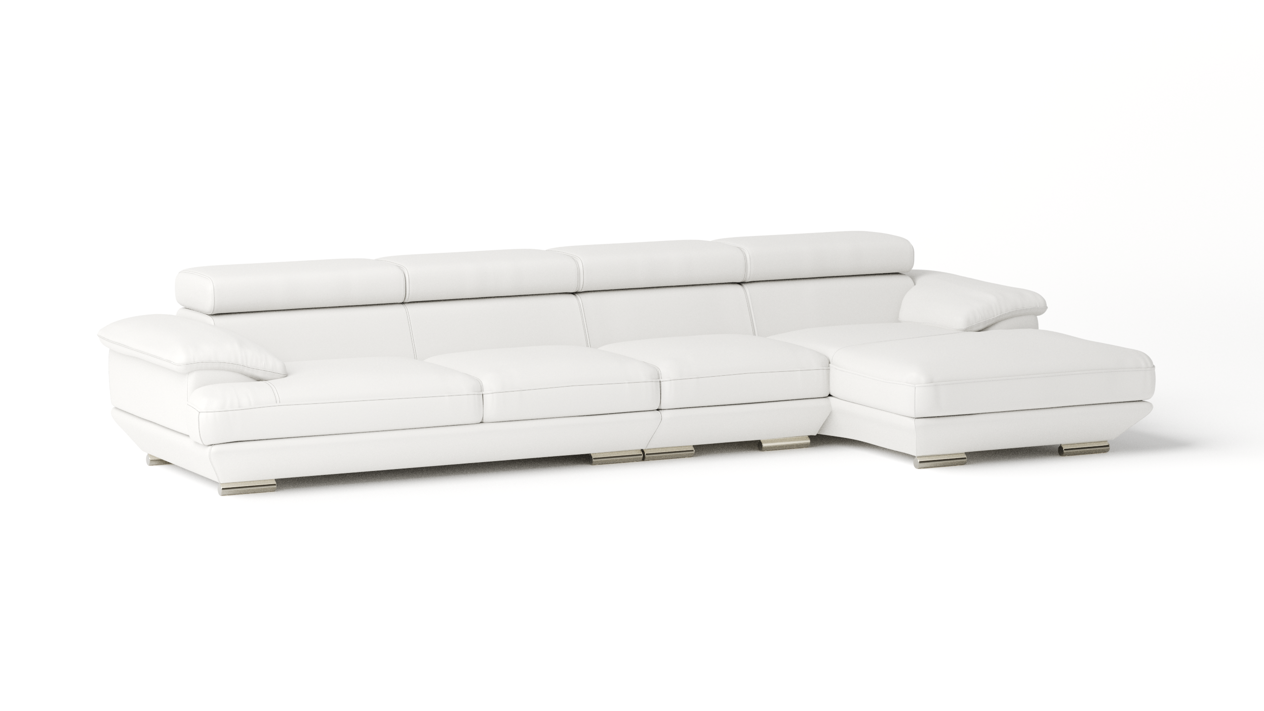 Lexington Leather Chaise Lounge Option B