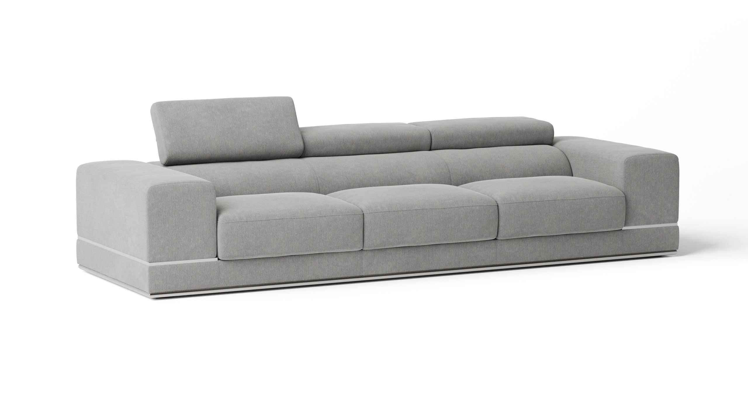 Napoleon Fabric Three Seat Sofa
