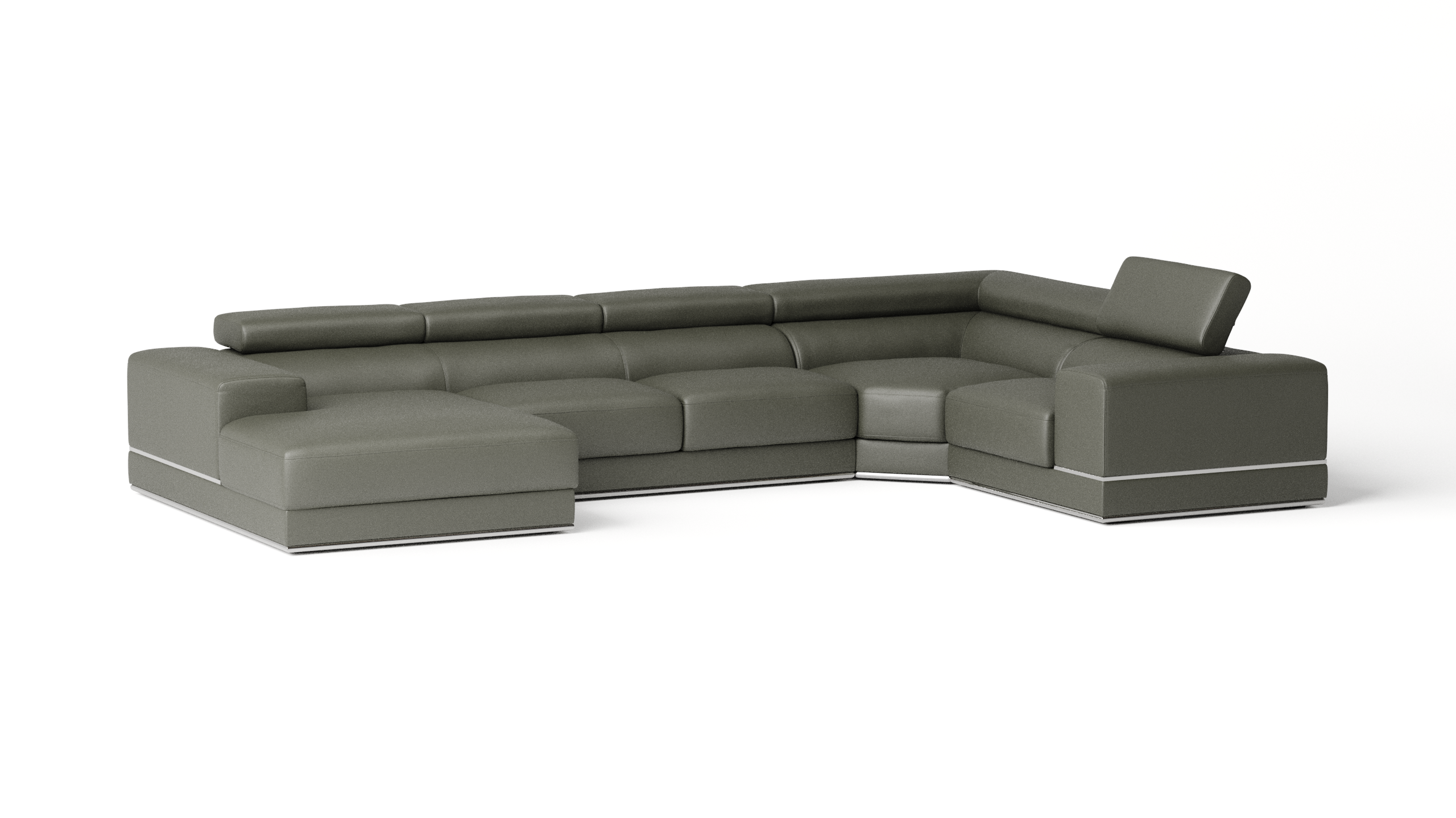 Napoleon Leather Modular Lounge Option C
