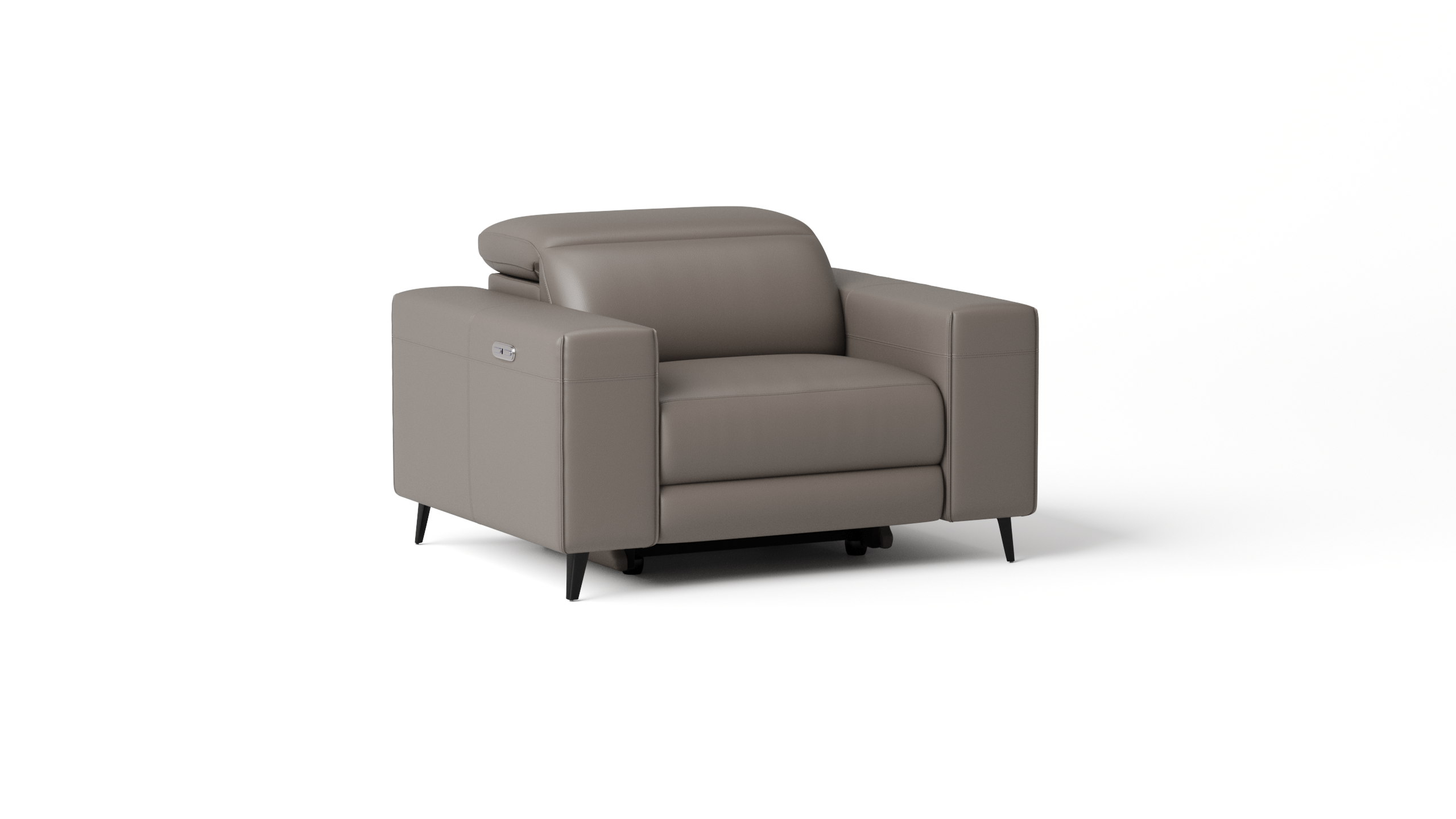 Stirling Leather Recliner Armchair