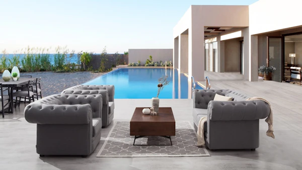 Matching Modern Furniture with Antiques