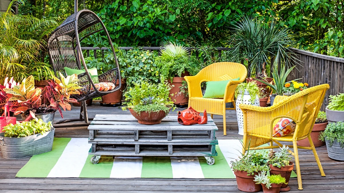 Using Greenery to Create a Cooler Outdoor Area